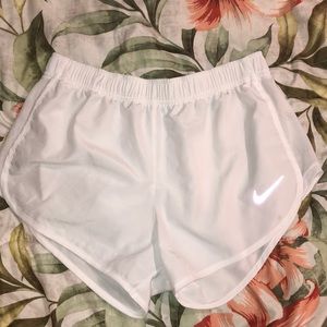 White Nike Shorts